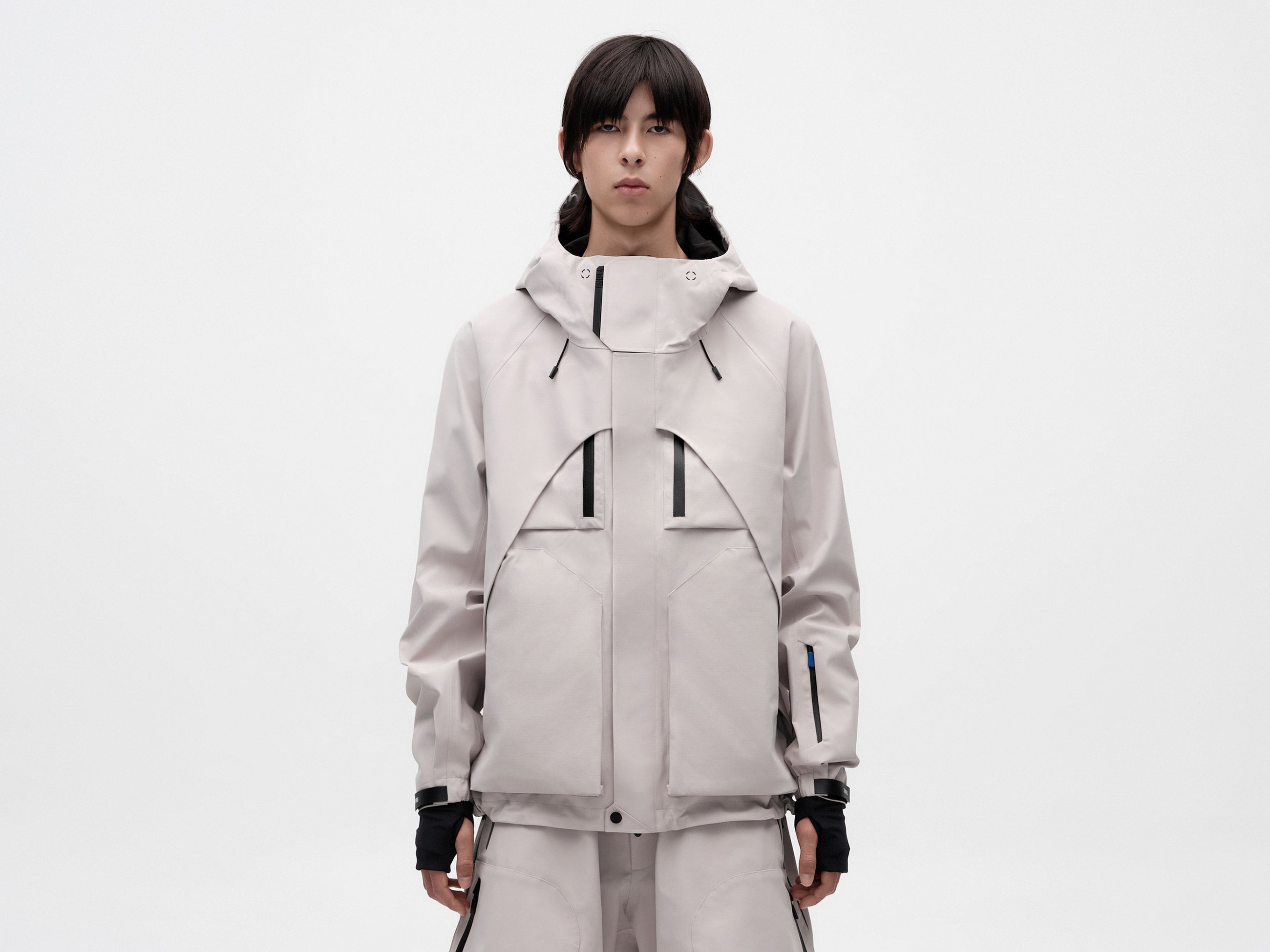 Spectral Shell Jacket - Pumis Stone