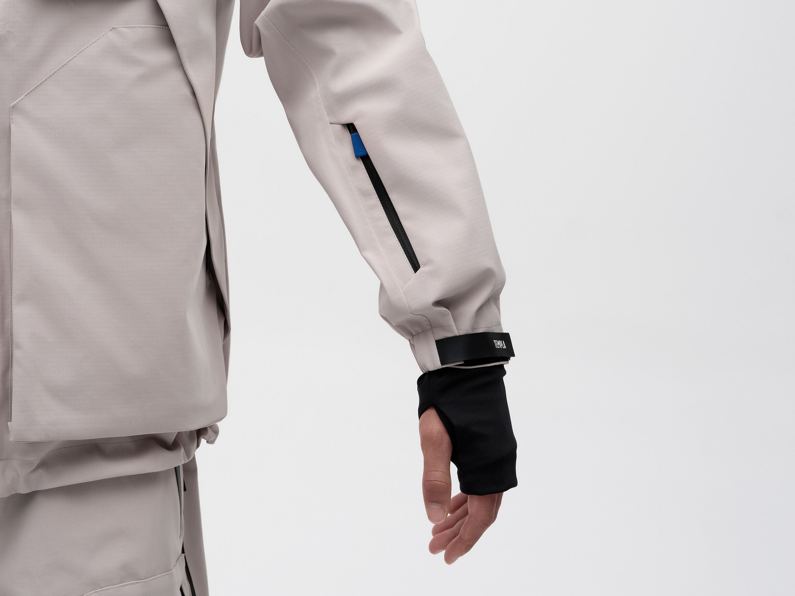Spectral Shell Jacket - Pumis Stone