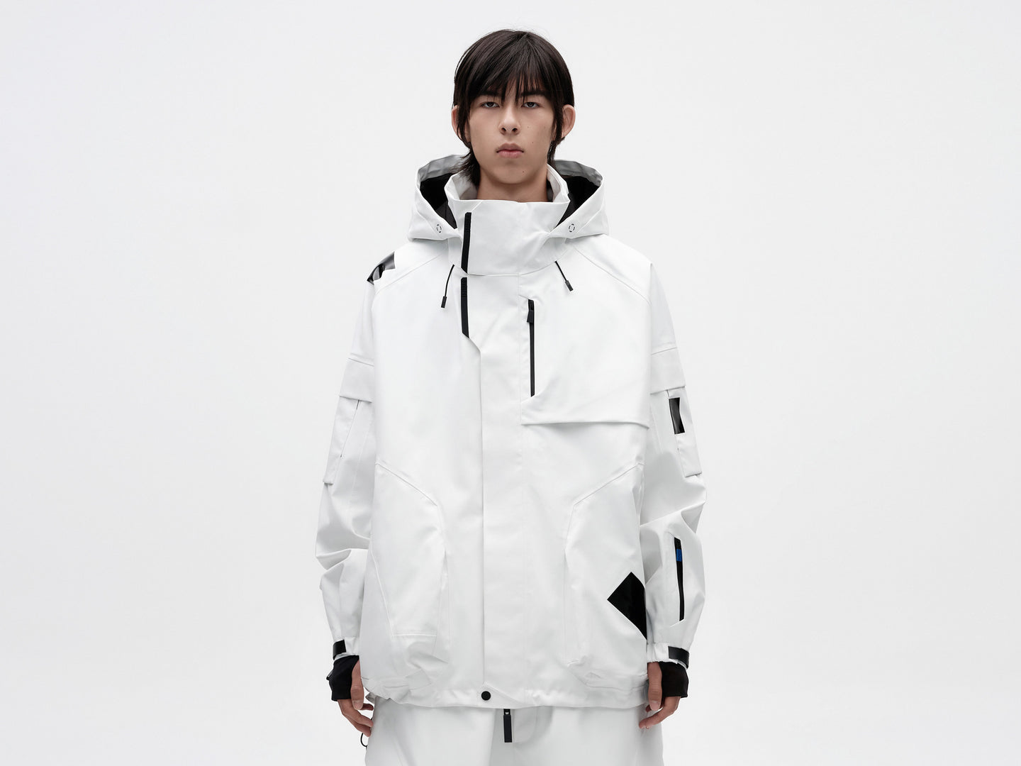Catalyst Ripstop Shell Coat - White