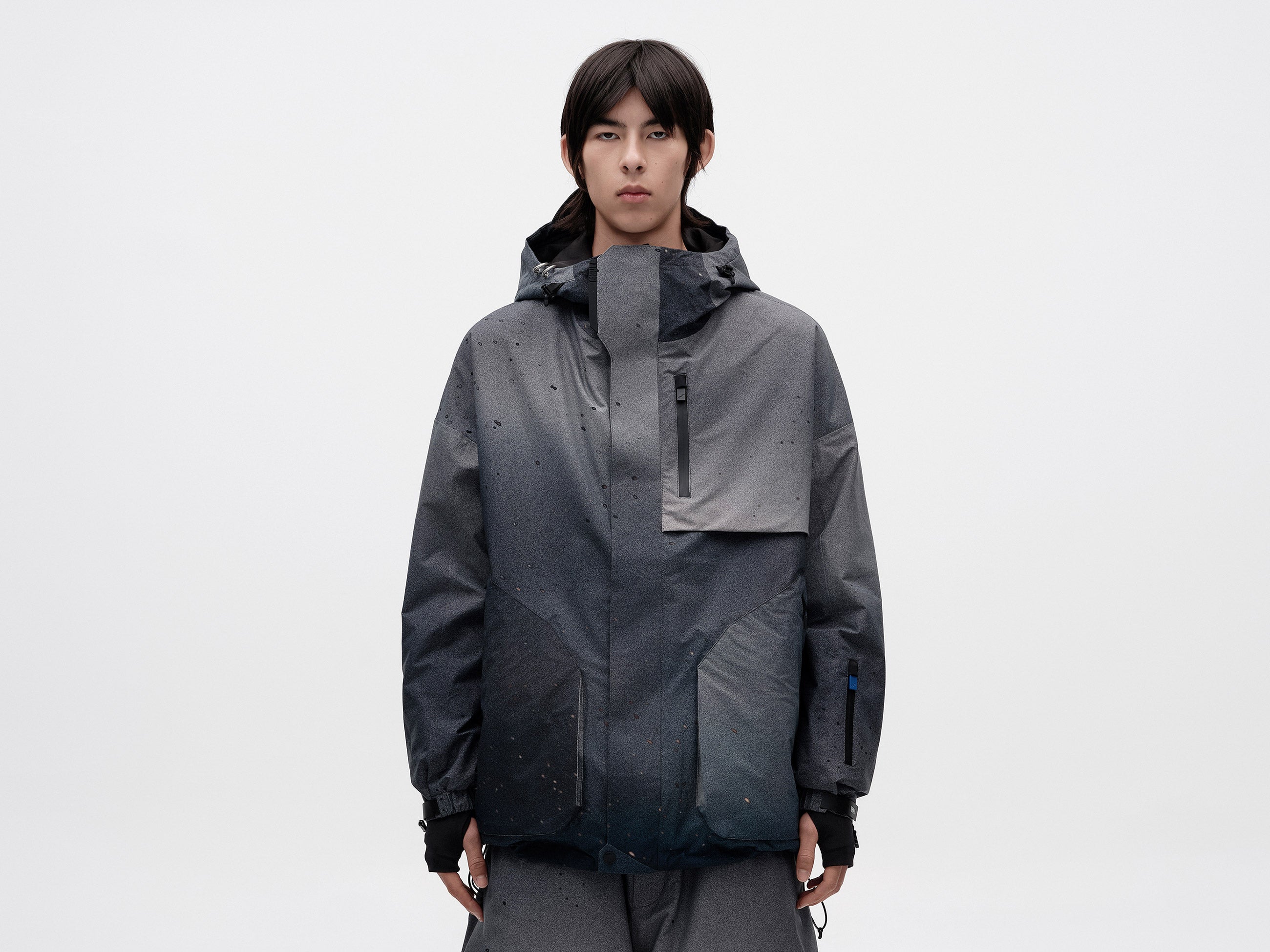 We11done X Templa Dysydent Thermal Coat - Tundra Print