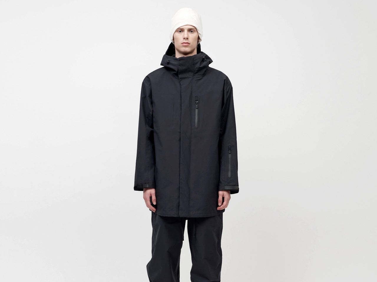 Temp 3/4 Shell Jacket - Black