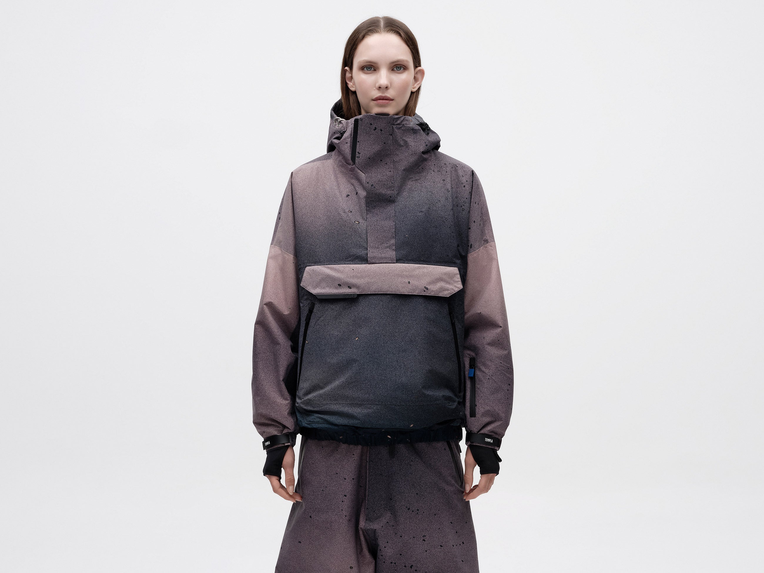 We11done X Templa Dysydent Thermal Anorak - Dawn Print