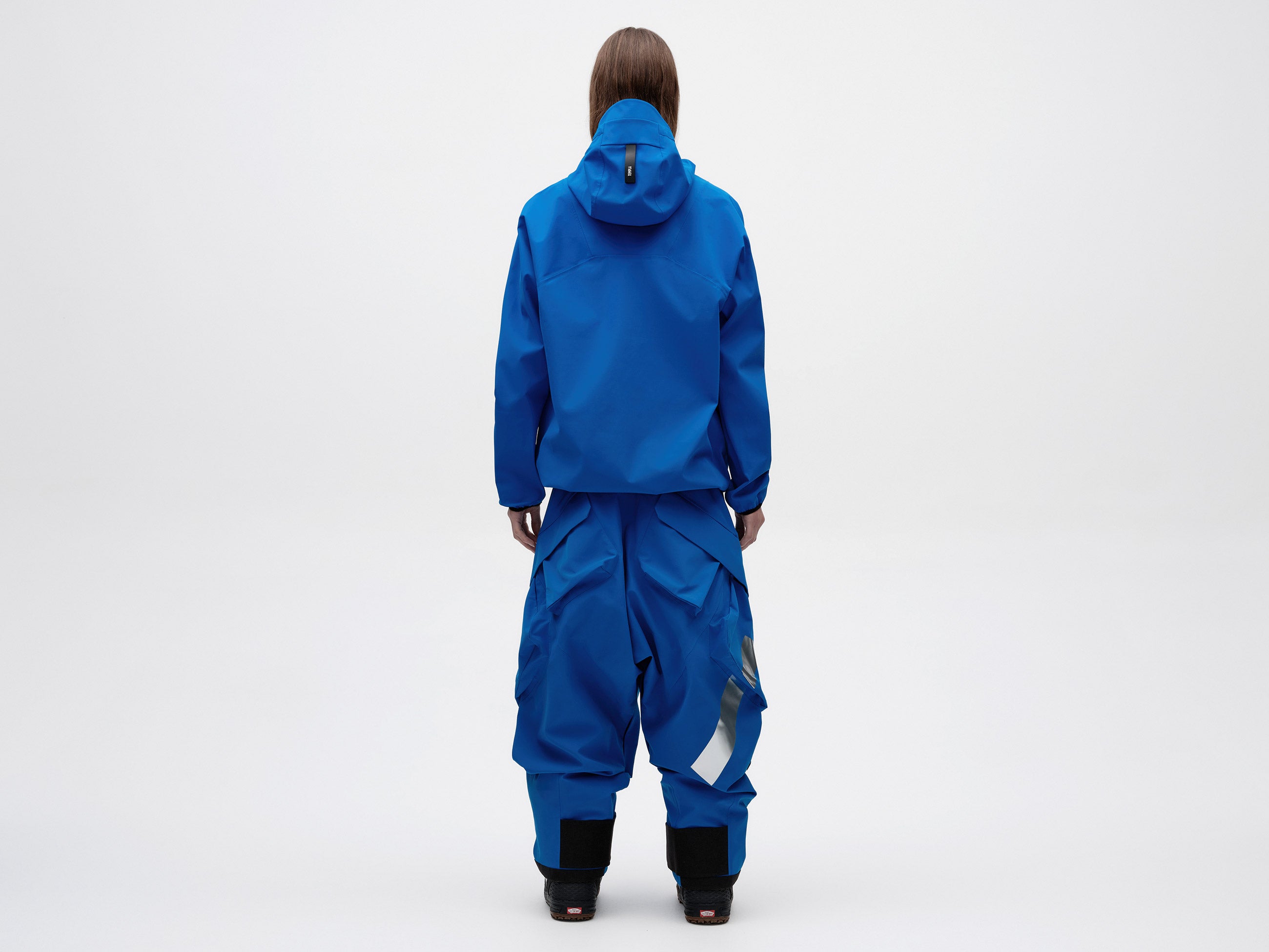 We11done X Templa Korax Ripstop Shell Hoodie - Cobalt Blue