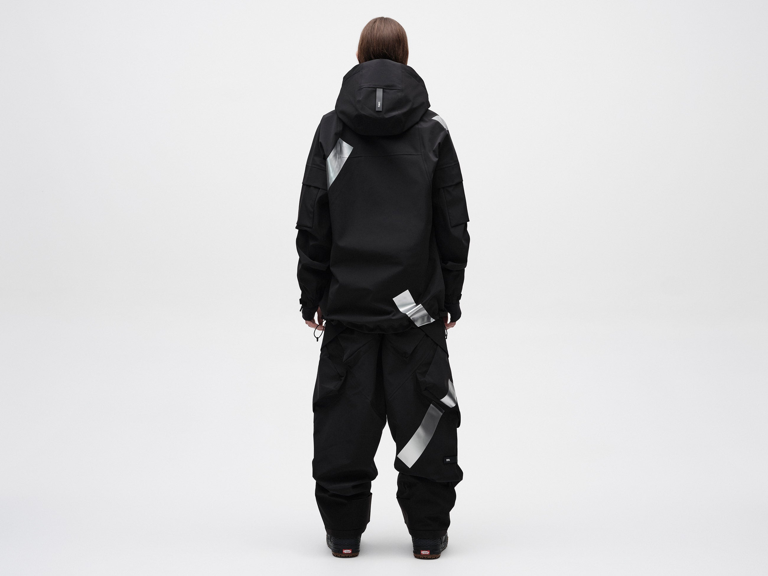 未使用☆和田颯 how Melton Coat Black 002 Da-iCE We11done X Templa Catalyst Ripstop Shell Coat - Black