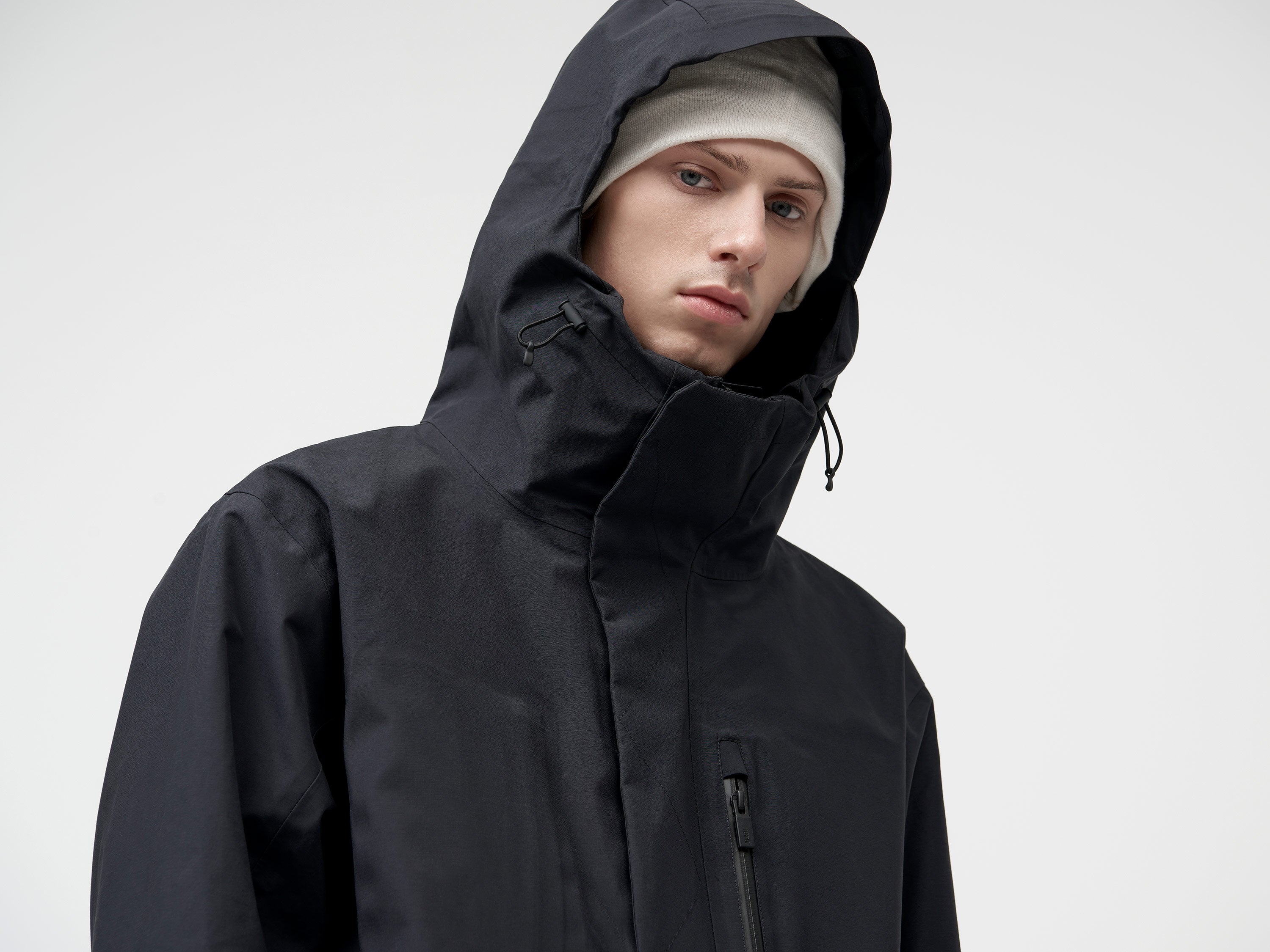Temp 3/4 Shell Jacket - Black